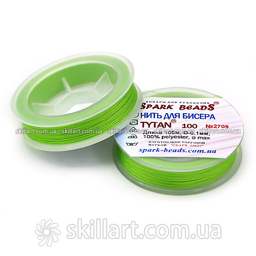 Нитки для бисера Tytan 100 Spark Beads (100м)